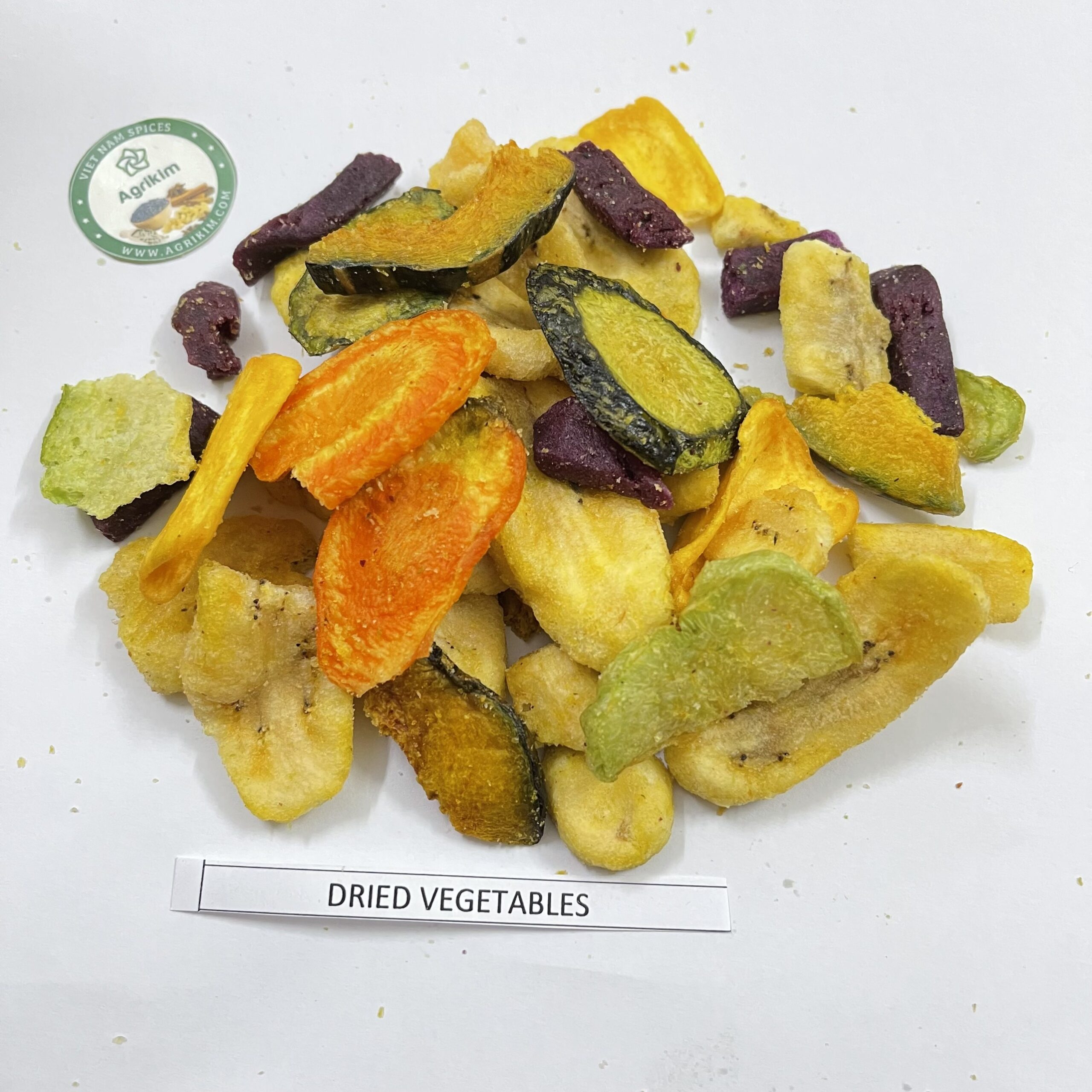 dried vegetables chips